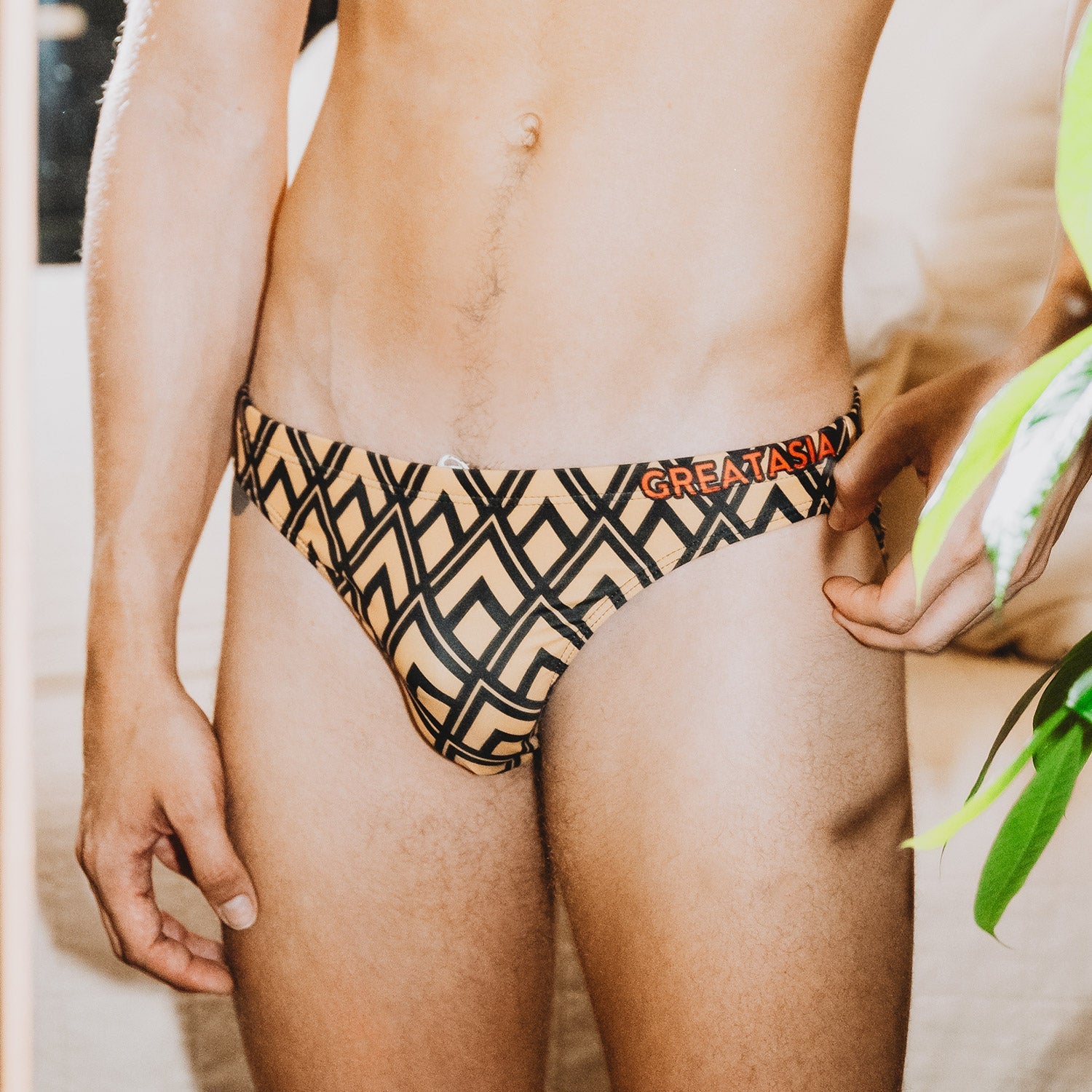 Aztec Swim Briefs | dmunderwear