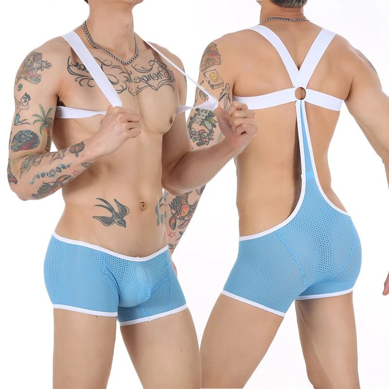 Backpack Surprise Mesh Singlet | dmunderwear