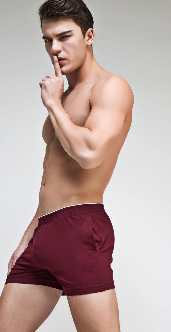 Basic Skinny Sweat Shorts | dmunderwear detail image 14