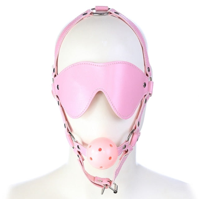 BDSM Gagged Hood | dmunderwear