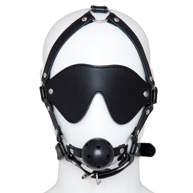 BDSM Gagged Hood | dmunderwear detail image 2
