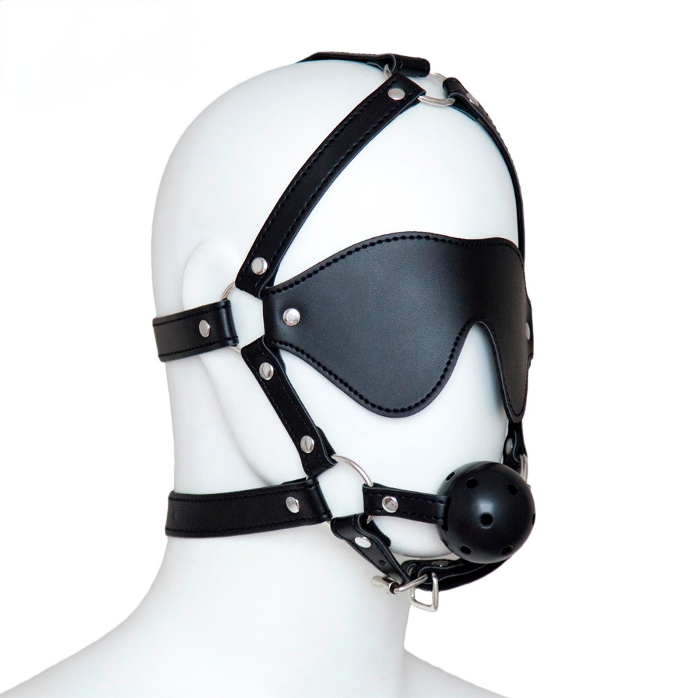 BDSM Gagged Hood | dmunderwear detail image 3
