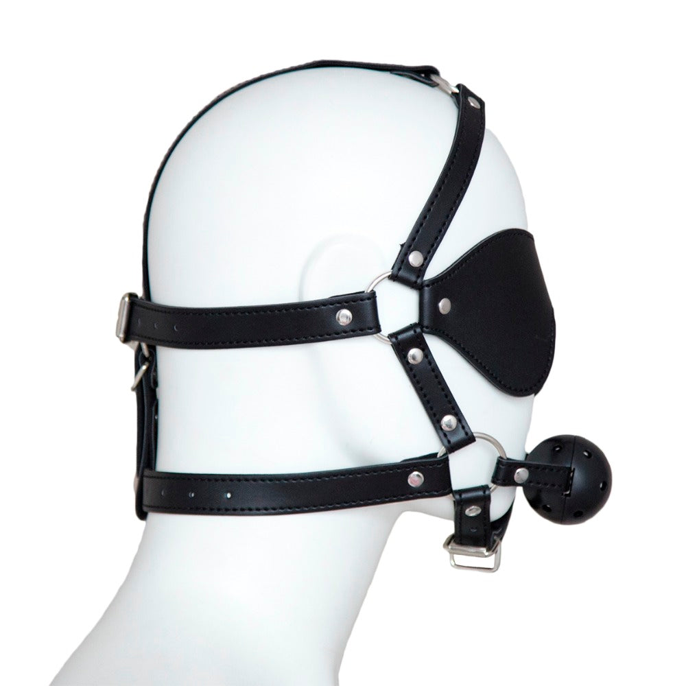 BDSM Gagged Hood | dmunderwear detail image 5