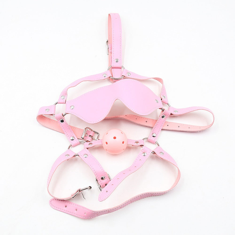 BDSM Gagged Hood | dmunderwear detail image 8