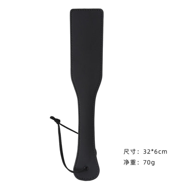 BDSM PU Leather Spanking Paddle | dmunderwear detail image 2