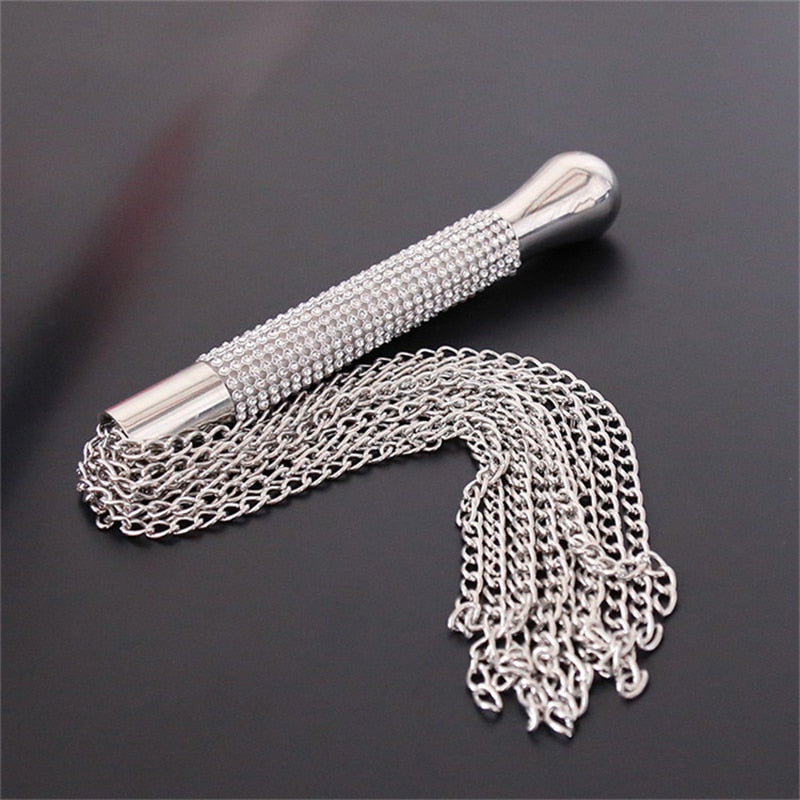 BDSM Stainless Steel Chain Whip | dmunderwear detail image 6