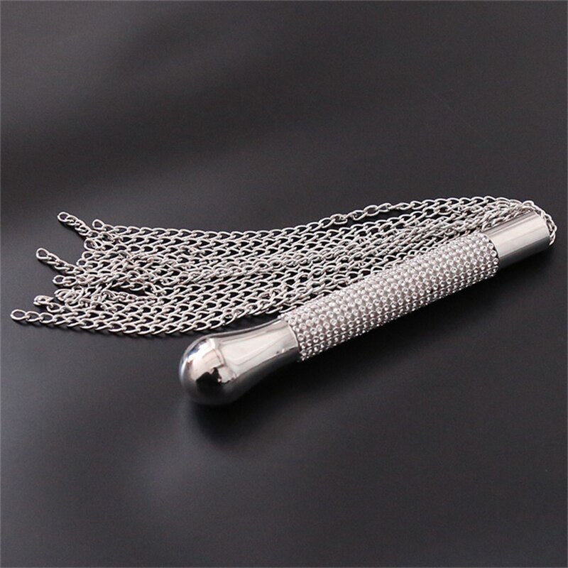 BDSM Stainless Steel Chain Whip | dmunderwear detail image 7