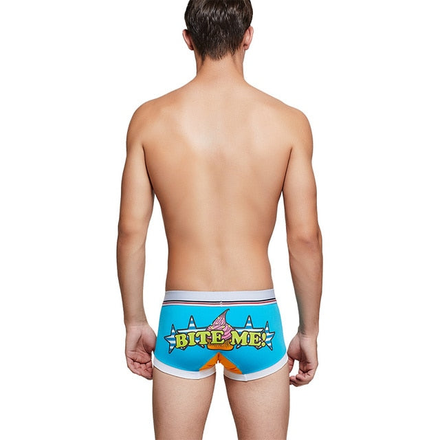 Bite Me Print Boxers | dmunderwear detail image 12