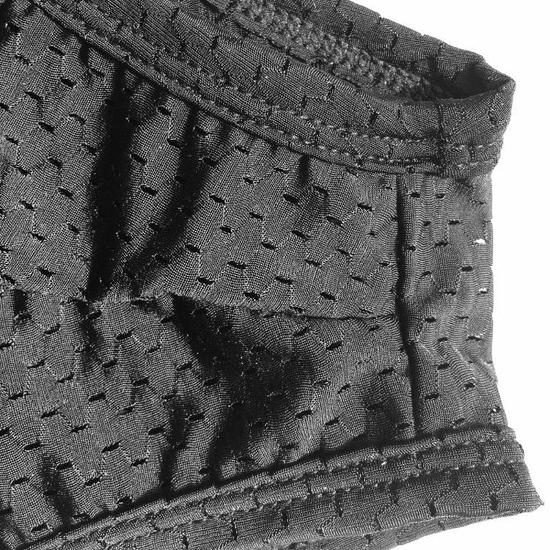 Black Breathable Mesh Gay Bodysuit | dmunderwear detail image 4