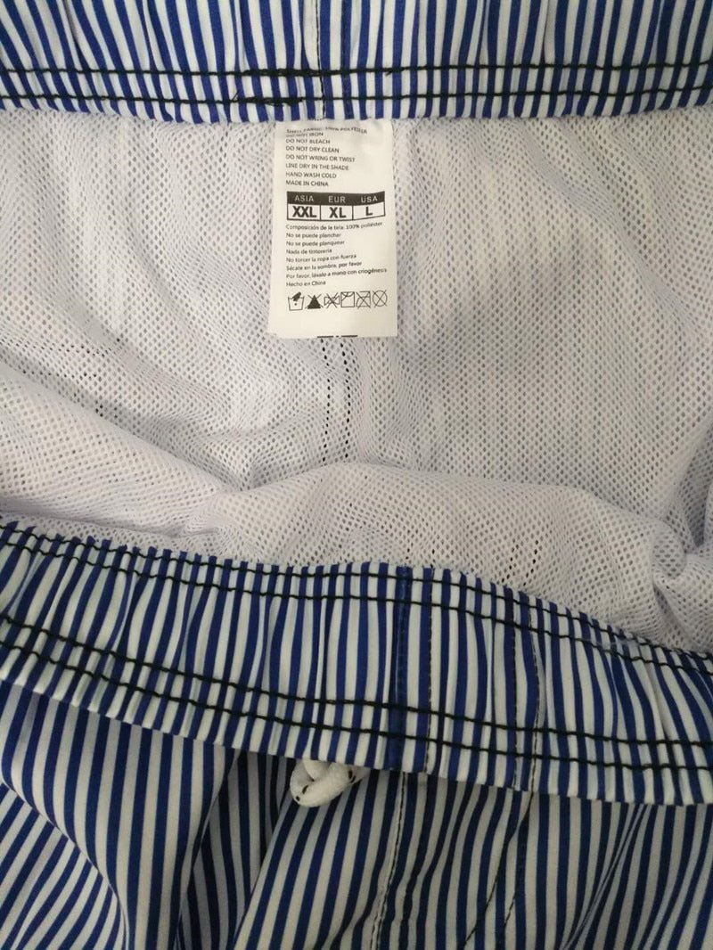 Blue Phased Board Shorts | dmunderwear detail image 5