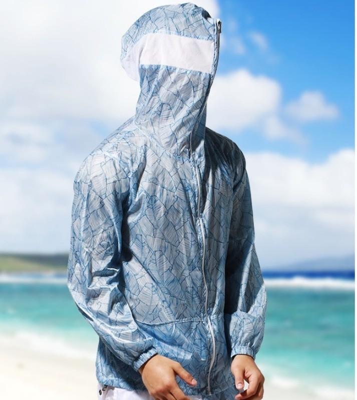 Blue Rain Transparent Hoodie + Shorts + Pants | dmunderwear detail image 5
