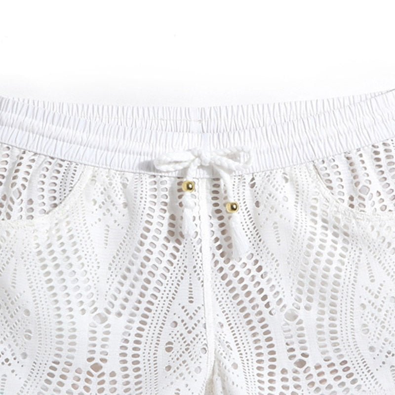 Boho Beach Shorts | dmunderwear detail image 5