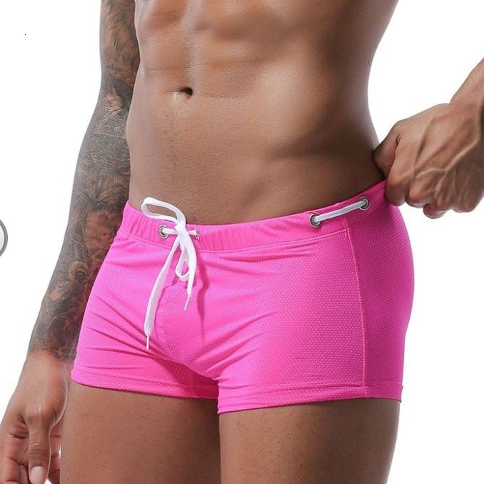 Bold Bowtie Captain Swim Trunks | dmunderwear