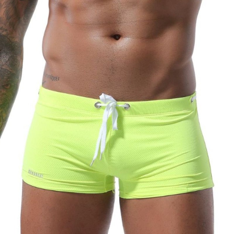 Bold Bowtie Captain Swim Trunks | dmunderwear detail image 10
