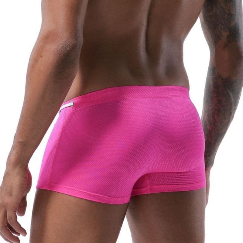 Bold Bowtie Captain Swim Trunks | dmunderwear detail image 13