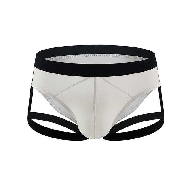 Bold Garter Briefs | dmunderwear detail image 4