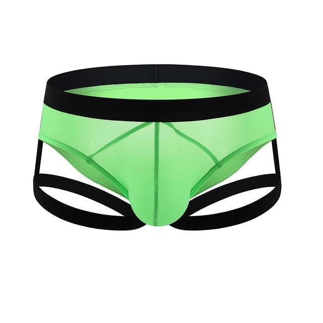 Bold Garter Briefs | dmunderwear detail image 6