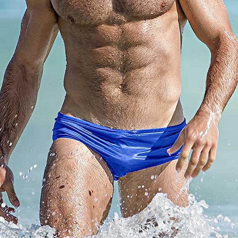 Bold Solid Swim Briefs | dmunderwear detail image 5