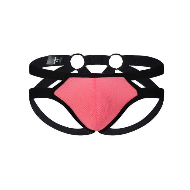 Bondage Metal Ring Jockstrap | dmunderwear detail image 12