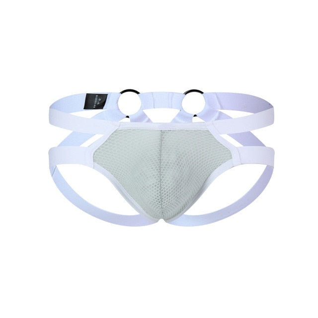 Bondage Metal Ring Jockstrap | dmunderwear detail image 13
