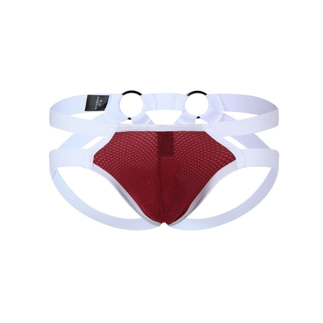 Bondage Metal Ring Jockstrap | dmunderwear detail image 18