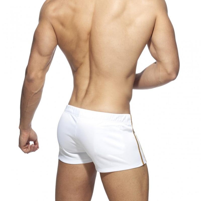 Bowtie Double Striped Swim Trunks | dmunderwear detail image 5
