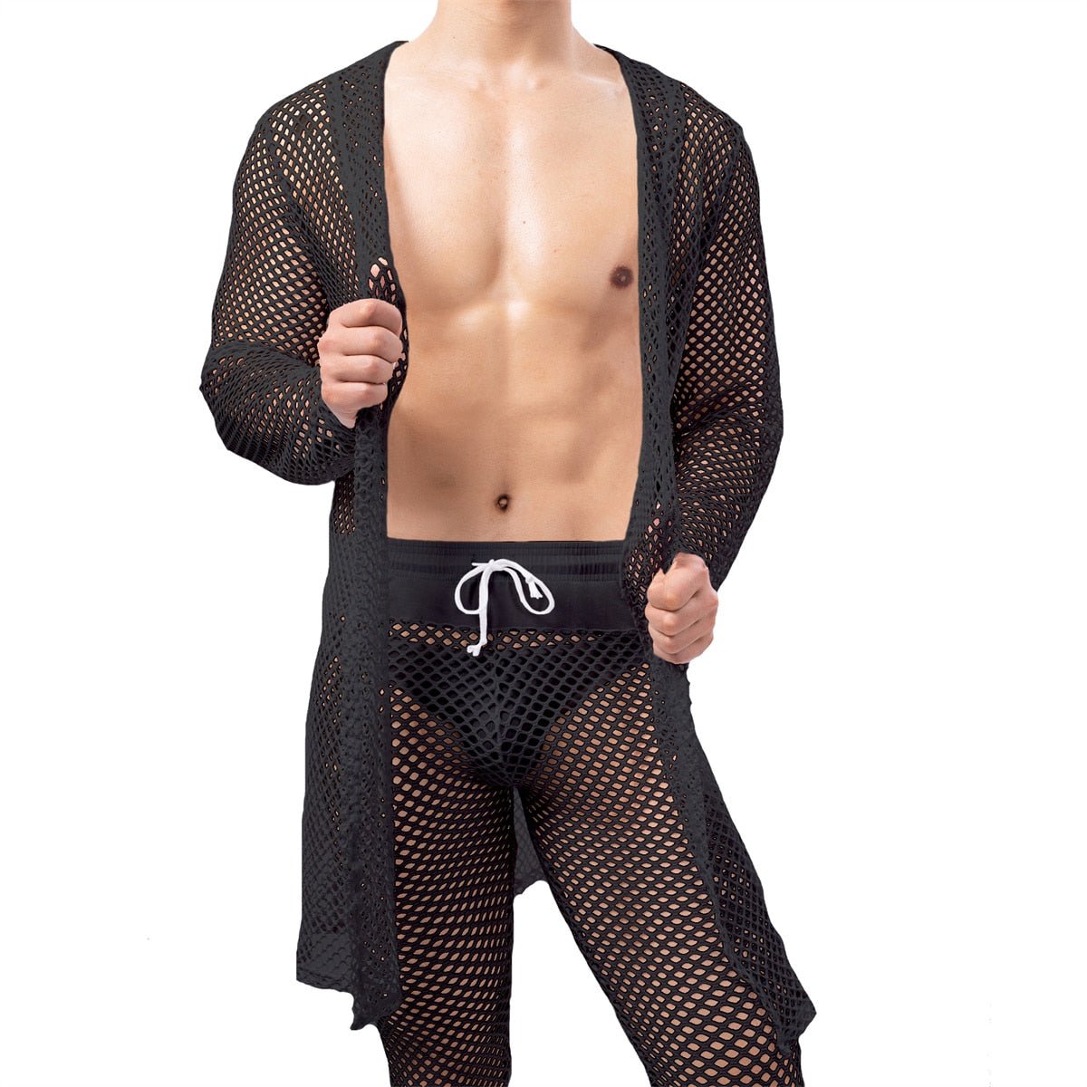 Bowtie Mesh Robe + Pants | dmunderwear