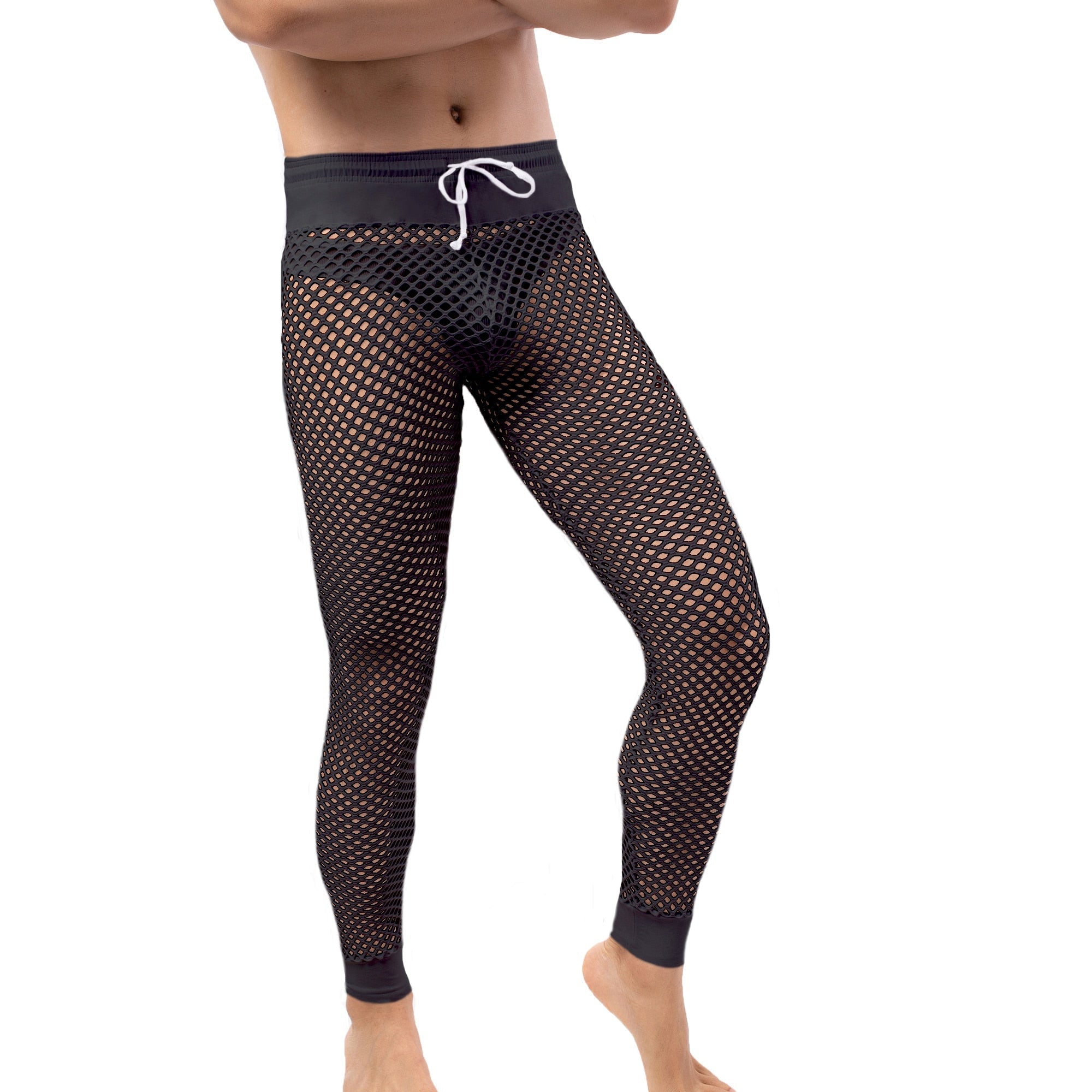 Bowtie Mesh Robe + Pants | dmunderwear detail image 2
