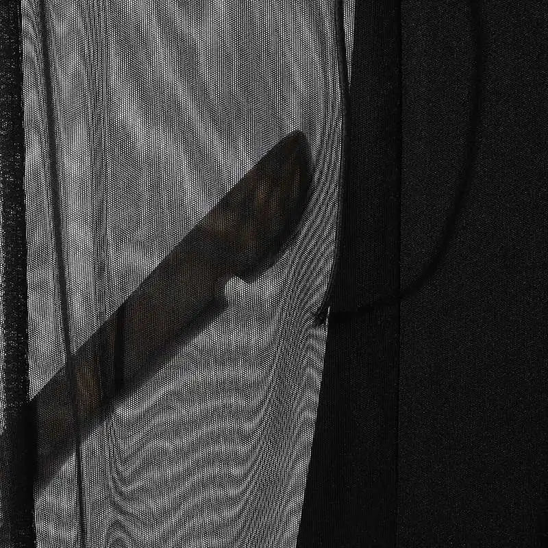 ORVLS Boxer Laced Mesh Rave Pants | dmunderwear detail image 16
