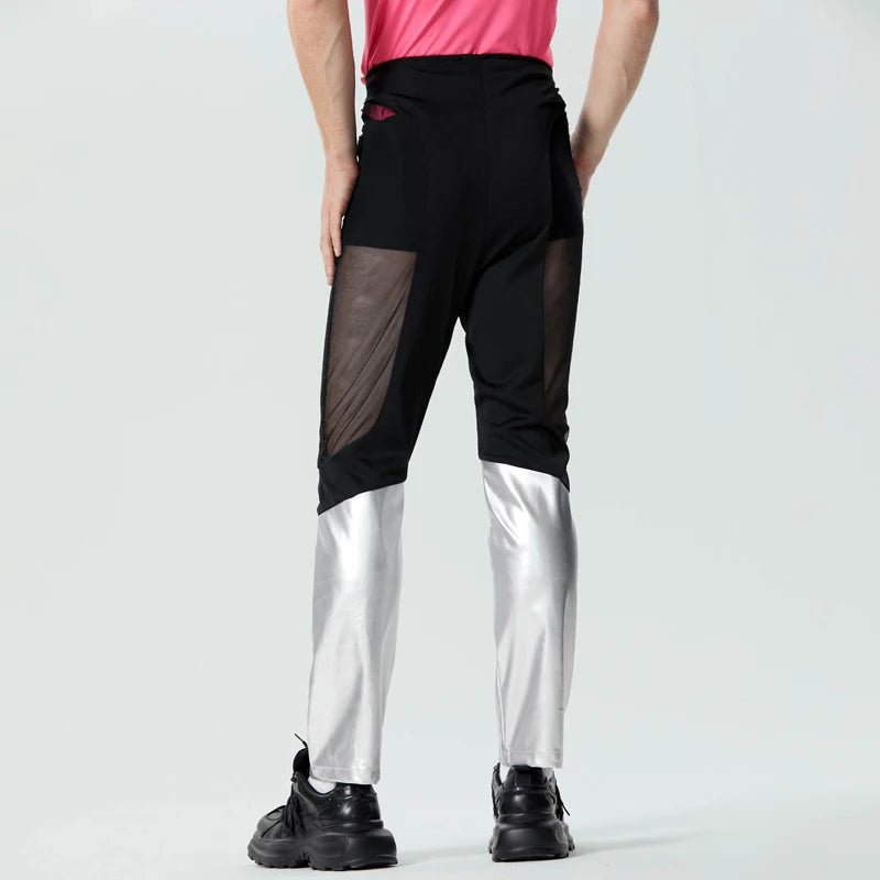 ORVLS Boxer Laced Mesh Rave Pants | dmunderwear detail image 4