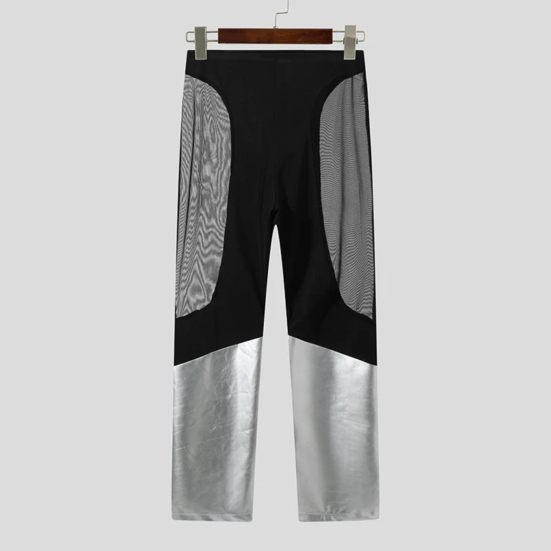 ORVLS Boxer Laced Mesh Rave Pants | dmunderwear detail image 5