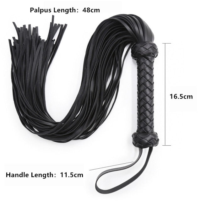 Braided Erotic Whip | dmunderwear detail image 2