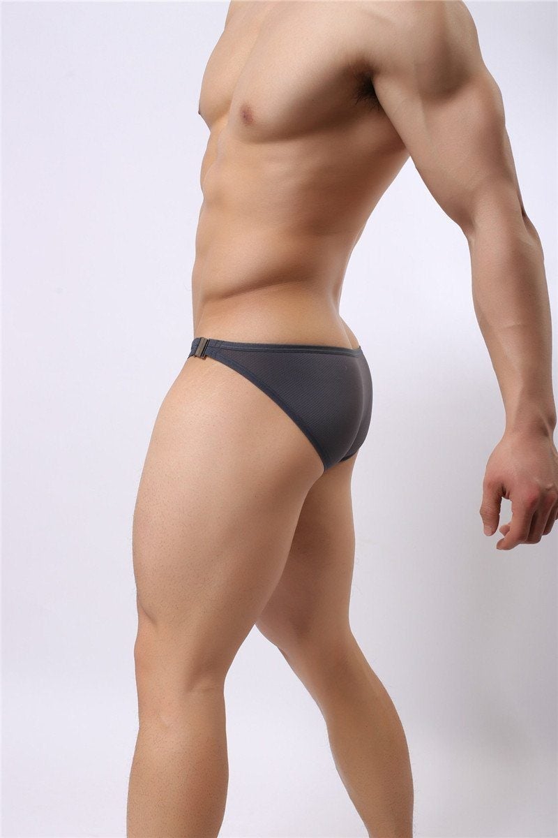 Brave Person Buckle Briefs | dmunderwear detail image 7