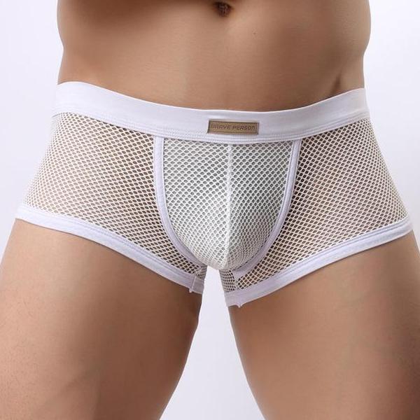 Brave Person Mesh Boxer Briefs | dmunderwear