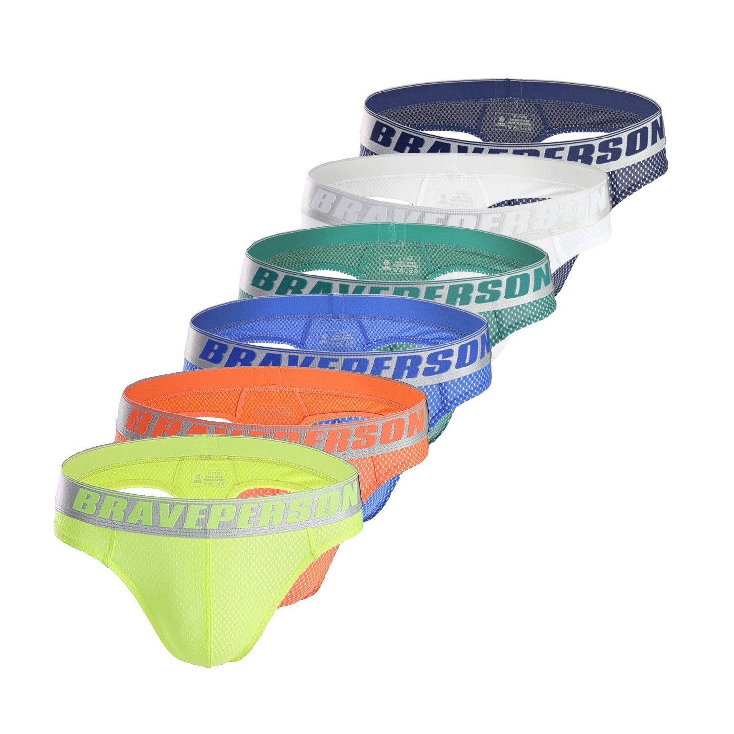 Brave Person Mesh Brief + Thong 3-Pack | dmunderwear