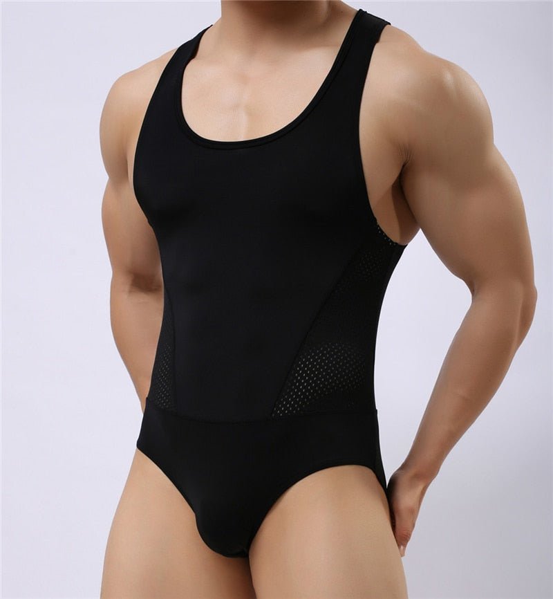 Brave Person Mesh Singlet | dmunderwear detail image 7