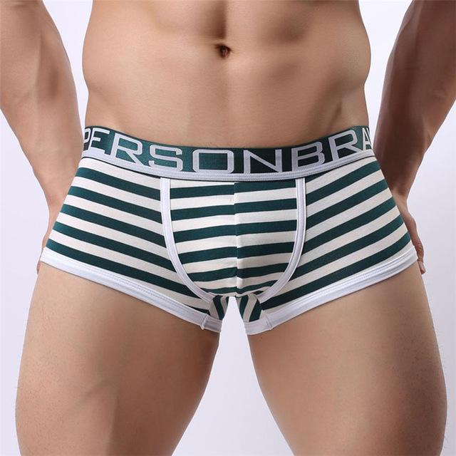 Brave Person Striped Boxer Briefs | dmunderwear detail image 8