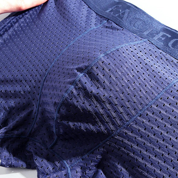 3Pcs Men's Mesh Thin Ice Silk Underwear | dmunderwear detail image 12