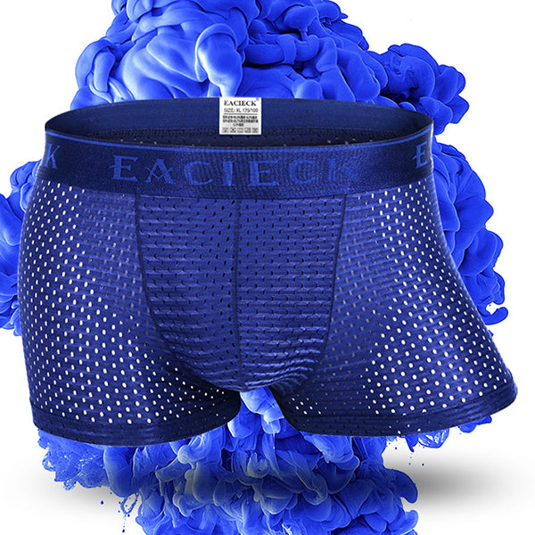 3Pcs Men's Mesh Thin Ice Silk Underwear | dmunderwear detail image 18