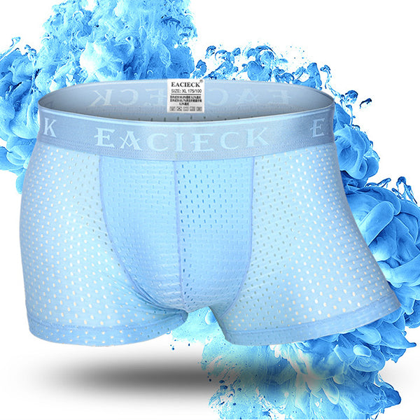 3Pcs Men's Mesh Thin Ice Silk Underwear | dmunderwear detail image 20