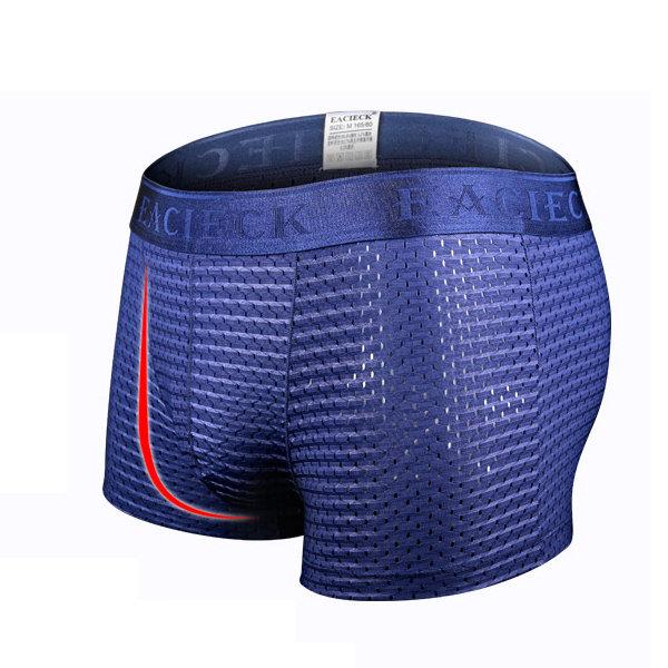 3Pcs Men's Mesh Thin Ice Silk Underwear | dmunderwear detail image 9