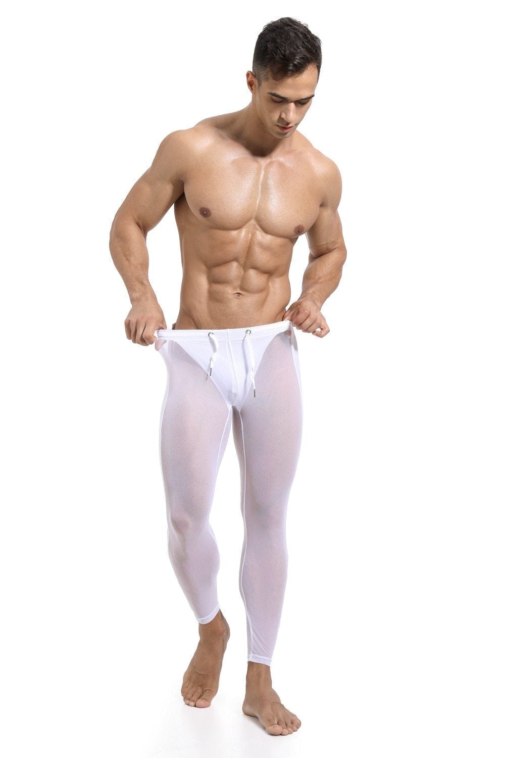 Breathable Mesh Leggings | dmunderwear detail image 12