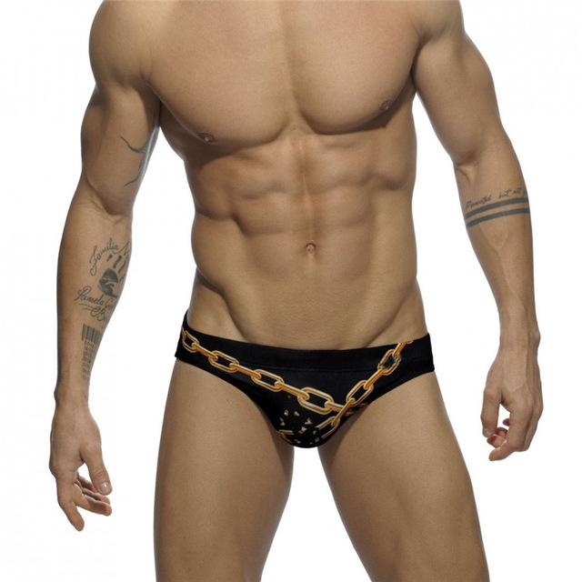 Broken Chains Swim Briefs | dmunderwear detail image 3