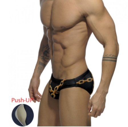 Broken Chains Swim Briefs | dmunderwear detail image 6