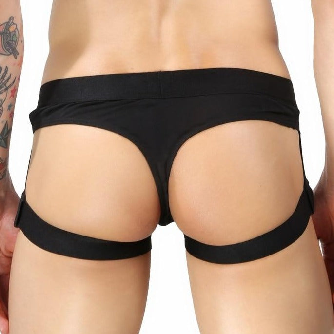 Bulging Garter Thong | dmunderwear