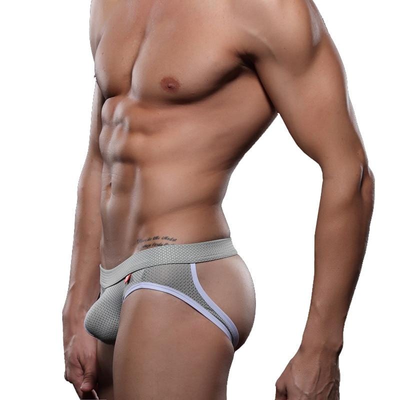 Bulging Mesh Jockstrap | dmunderwear detail image 3