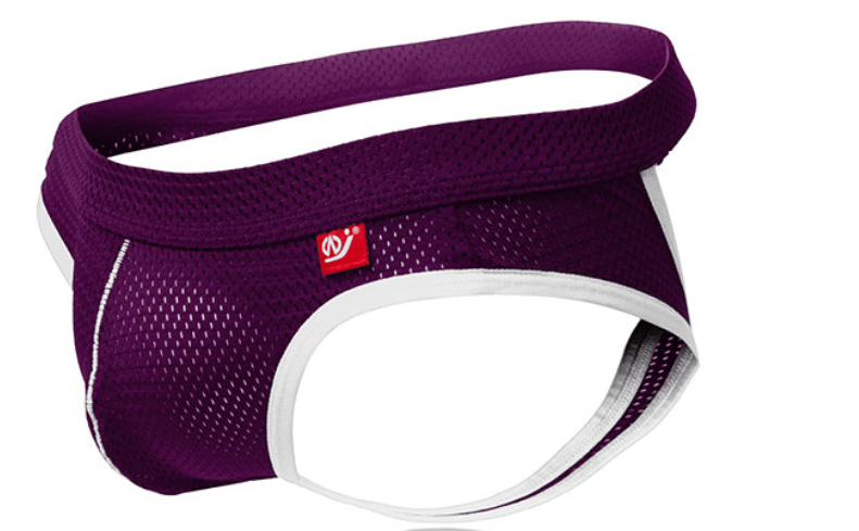 Bulging Mesh Jockstrap | dmunderwear detail image 7