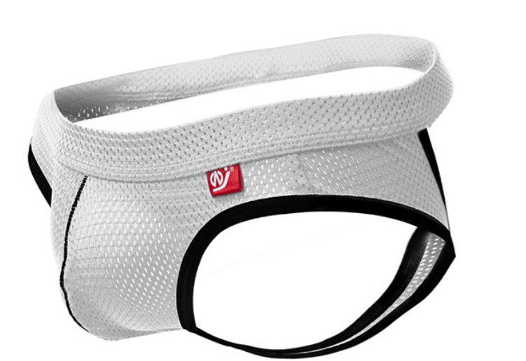 Bulging Mesh Jockstrap | dmunderwear detail image 9