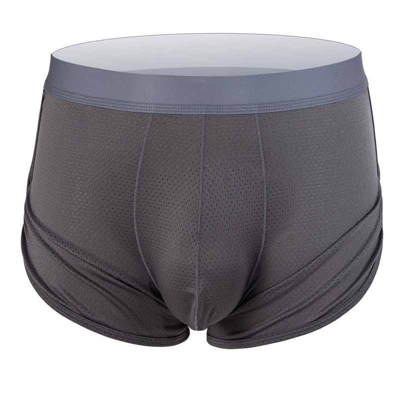 Pouched Retro Shorts | dmunderwear detail image 6