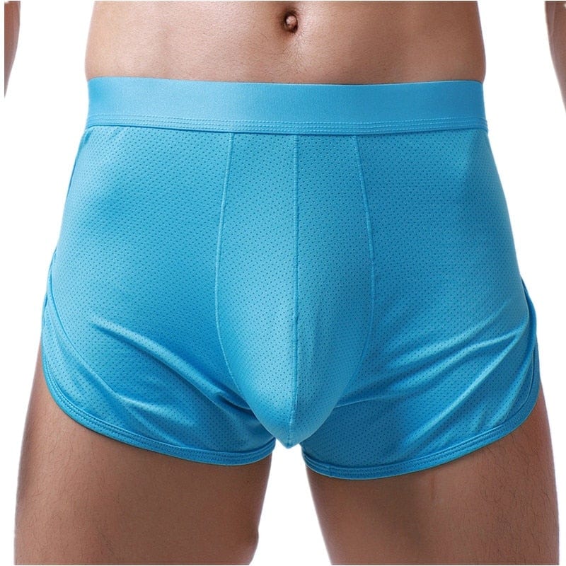 Pouched Retro Shorts | dmunderwear detail image 7